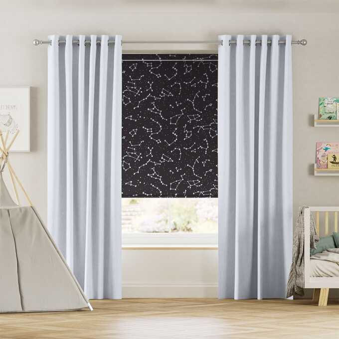 Little Explorer Kids' Blackout Roller Shades 9315