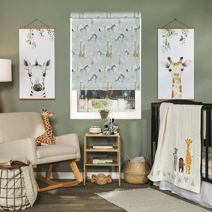 Little Explorer Kids' Blackout Roller Shades 9316