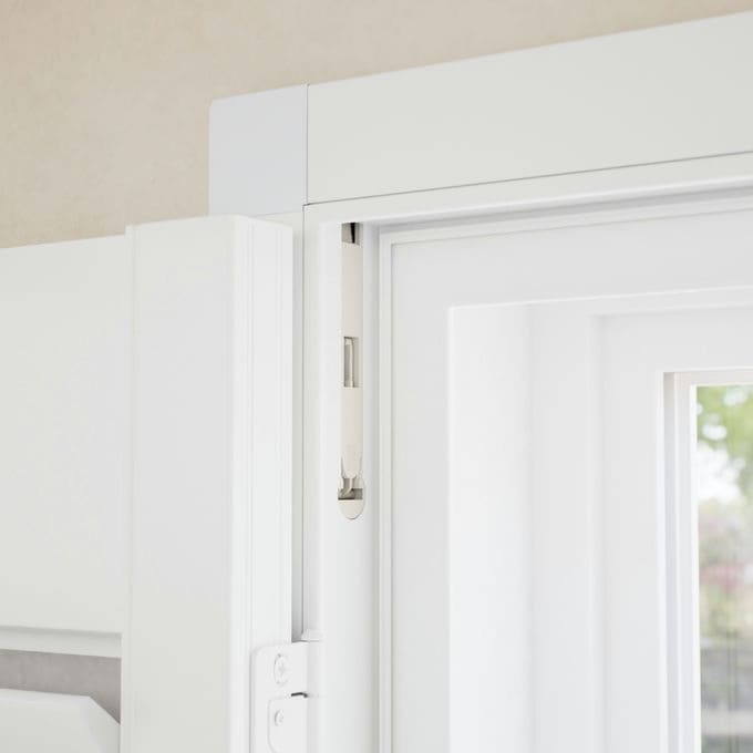 No-Drill Faux Wood Shutters 10878