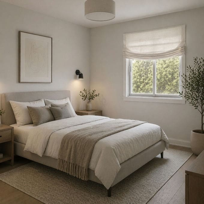 Relaxed Roman Shades 11019