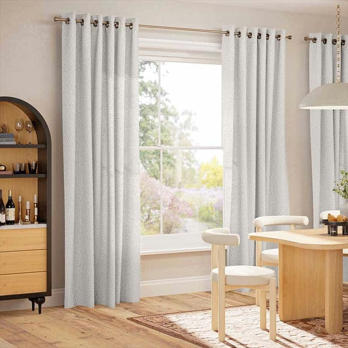 Rideaux en tissu bouclé 9956