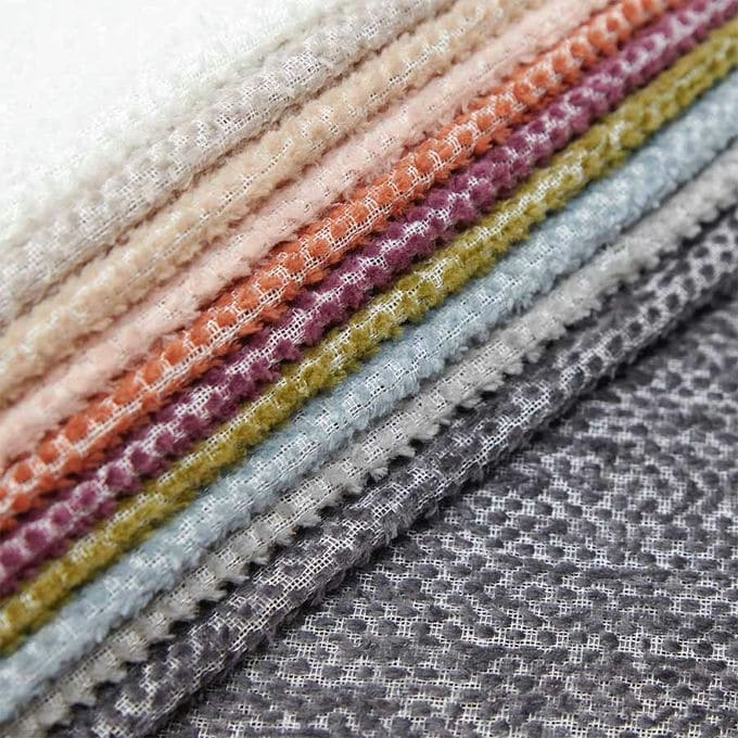 Rideaux en tissu bouclé 9957