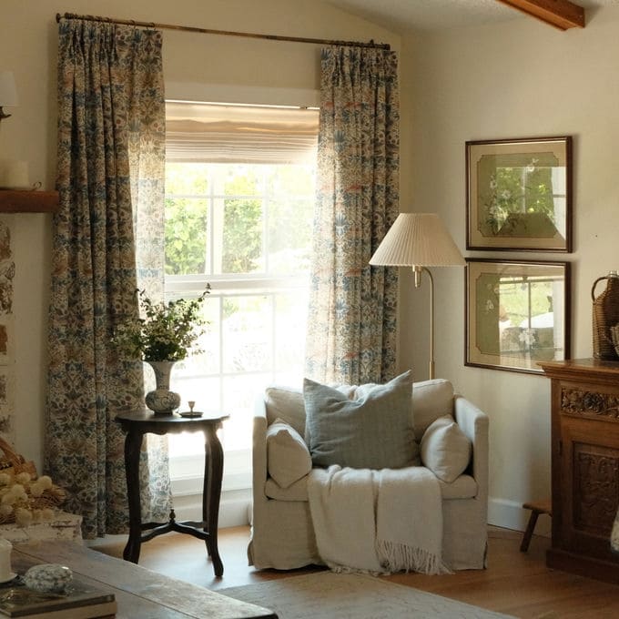 Rideaux William Morris 10873