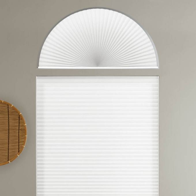 Single Cell Light Filtering Arch Window Shades 7167