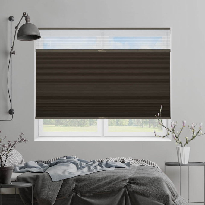 Select Two Fabric Top-Down Bottom-Up Blackout Cellular Shades