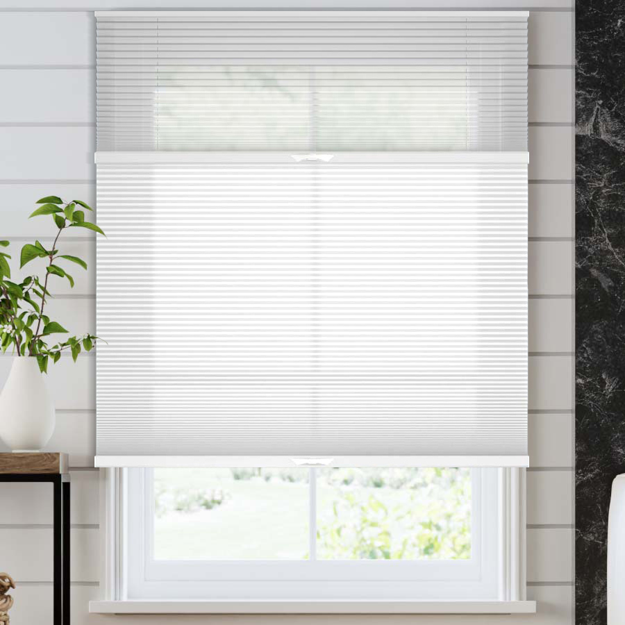 Select Two Fabric Top-Down Bottom-Up Light Filtering Cellular Shades 9195