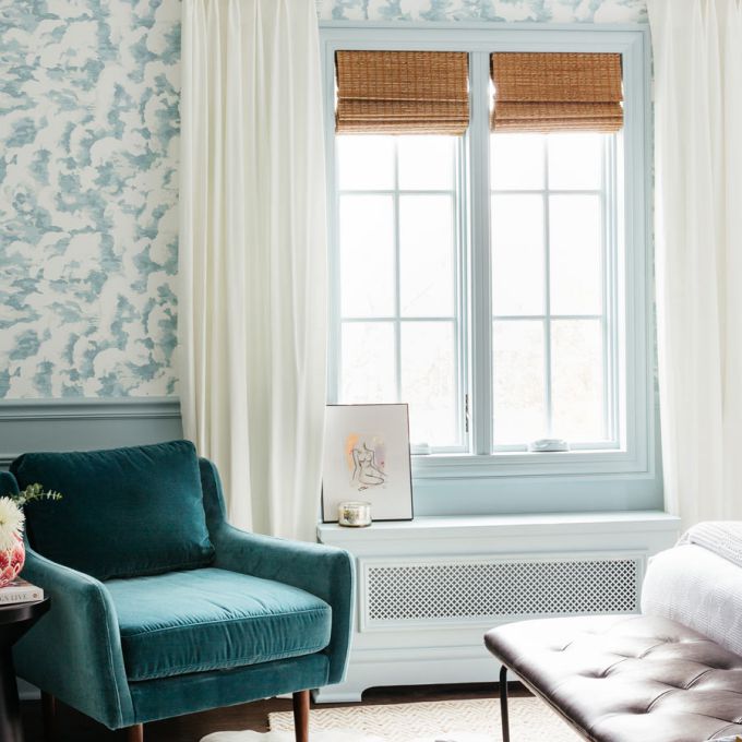 Stores en bambou/bois tissé de luxe 9582