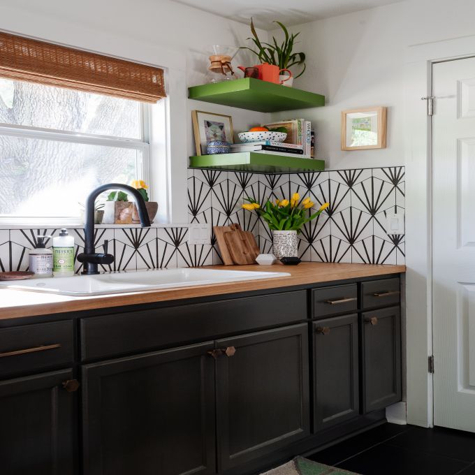 Stores en bambou/bois tissé de luxe 9585