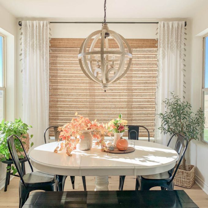 Stores en bambou/bois tissé de luxe plus 9129