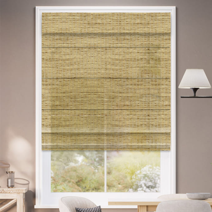 Stores imitation bambou/bois tissé Décorateur 10714