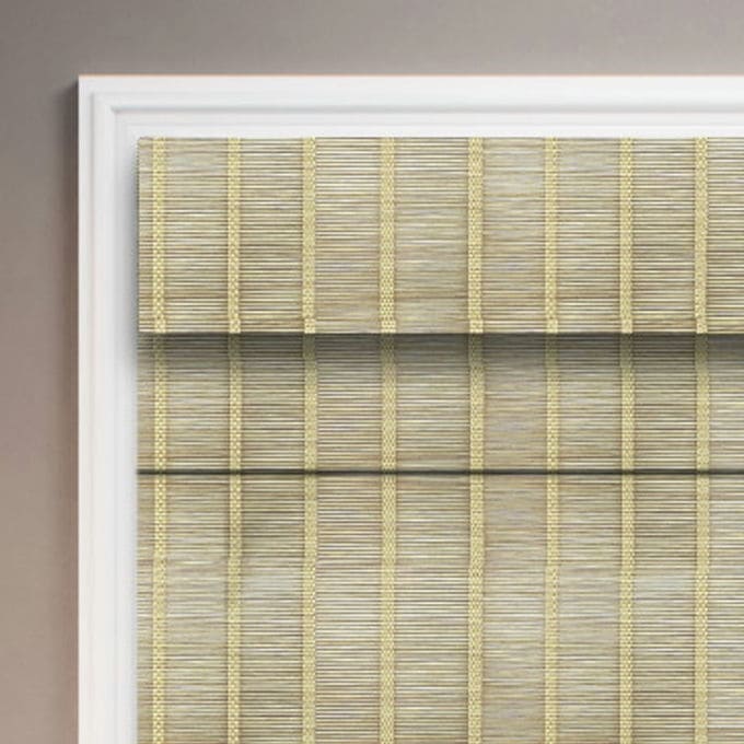 Stores imitation bambou/bois tissé Décorateur 10715