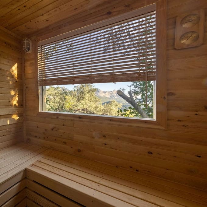 Stores imitation bois Luxe Décorateur de 2 po 10705