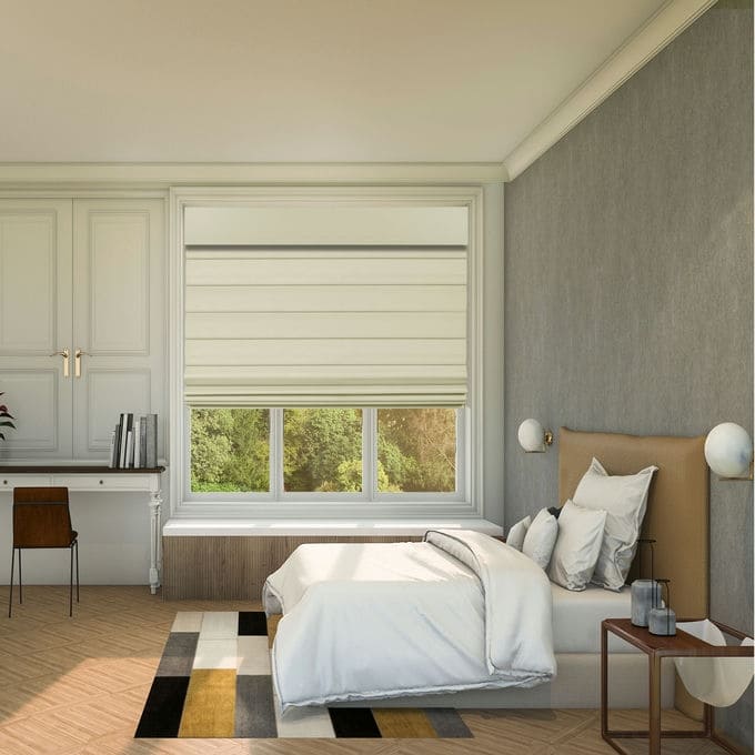 Stores romains noircissants Luxe Décorateur  10741