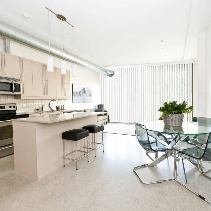 Stores verticaux lisse de luxe de 3 1/2 po 4833