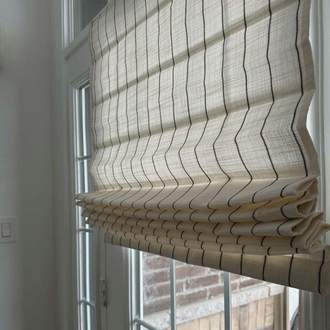 Striped Roman Shades 10999