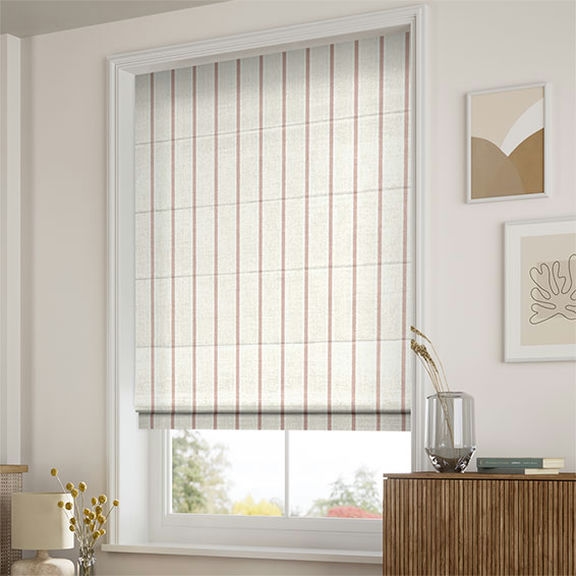 Striped Roman Shades | Select Blinds Canada