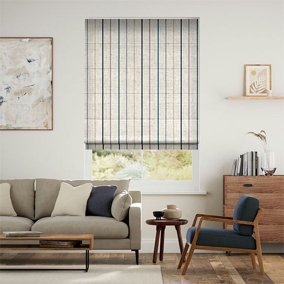 Striped Roman Shades 10055