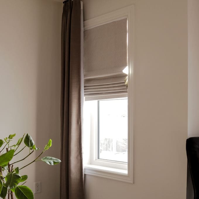 Striped Roman Shades 10799