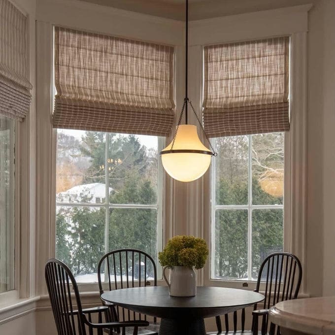 Striped Roman Shades 10974