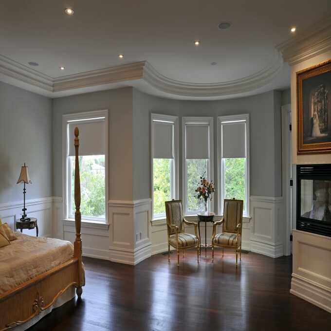 Toiles à rouleau noircissantes luxe décorateur 9426