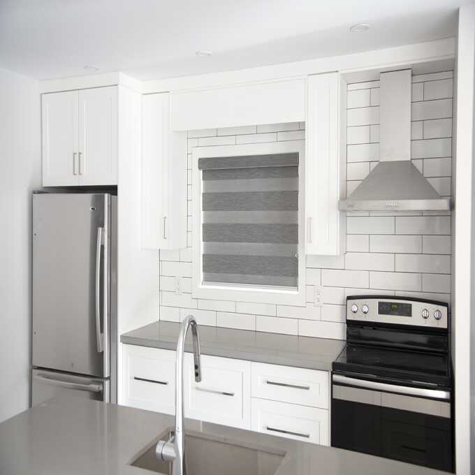 Toiles alternées assombrissantes Décorateur 9472