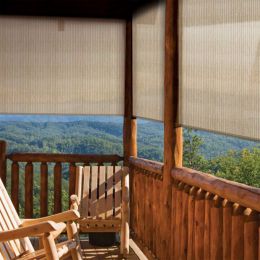 Toiles solaires extérieur translucides Coolaroo de Luxe 15 %