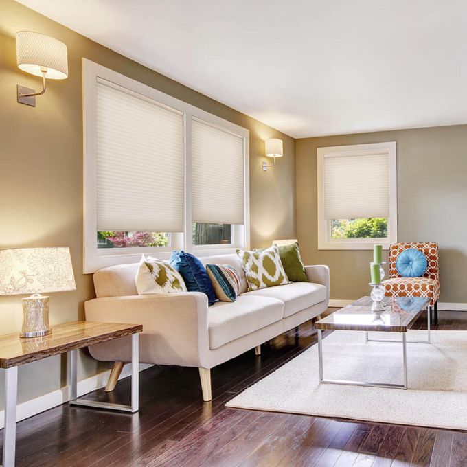 Value Cordless Light Filtering Honeycomb Shades 6779