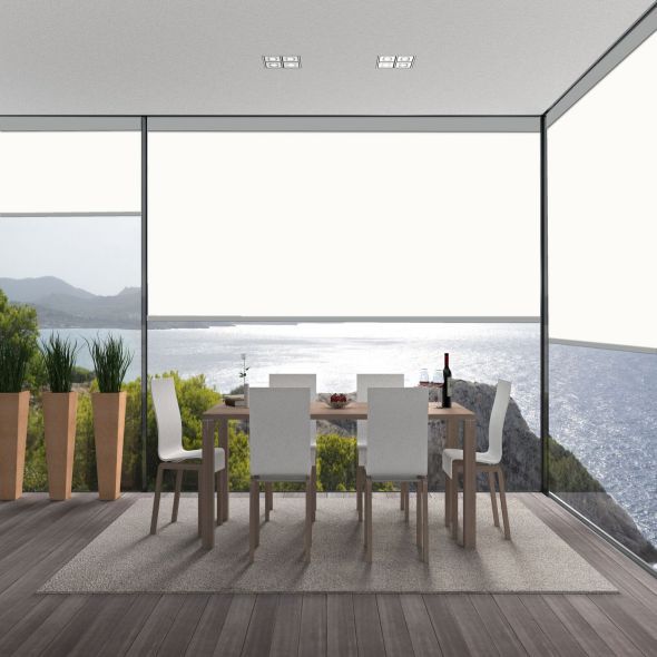 Value Vinyl Blackout Roller Shades 5879