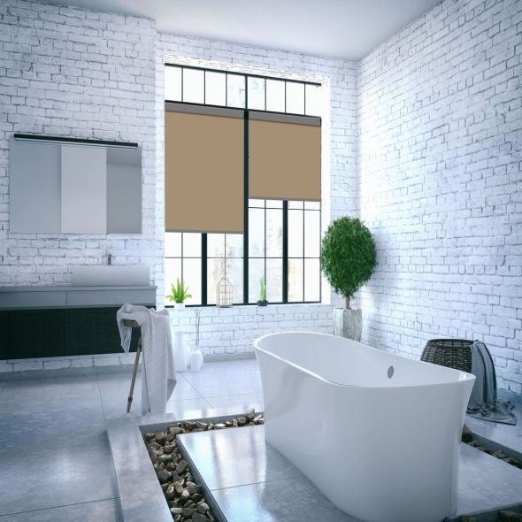 Value Vinyl Blackout Roller Shades 5882