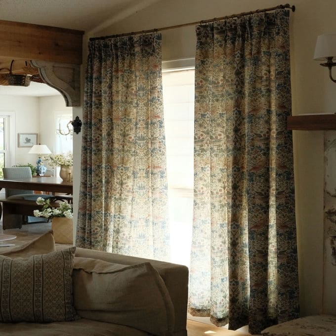 William Morris Drapes/Curtains 10872