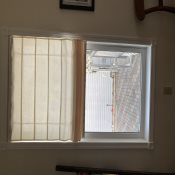 Stores romains classique - Blanc ancien