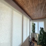 Toiles à rouleau filtres de lumière en tissu classiques - Paille