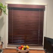2" Premium Wood Blinds - Royal Mahogany