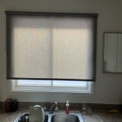 Toiles à rouleau solaire avantage plus 1% - Cendre