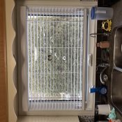 2" Designer Faux Wood Blinds - Bright White