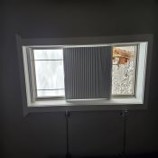 Select Top-Down Bottom-Up Blackout Honeycomb Shades - White Satin