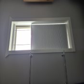 Select Top-Down Bottom-Up Blackout Honeycomb Shades - White Satin