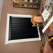 Classic Vertical Blinds - Textured Black