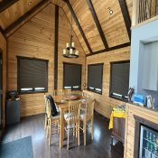 Value Cordless Blackout Honeycomb Shades - Dark brown