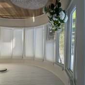 Toiles à rouleau solaire Décorateur 3% - Blanc brillant