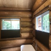 Select Top-Down Bottom-Up Blackout Honeycomb Shades - Coffee