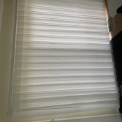 Designer Sheer Verticals - Rippled White