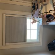 Total Blackout Honeycomb Shades (No Drill) - White Ice