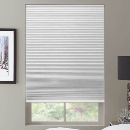 1/2" Double Cell Value Blackout Honeycomb Shades