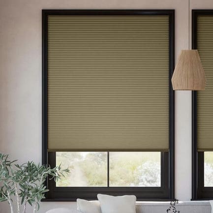 1/2" Double Cell Value Blackout Honeycomb Shades 1125