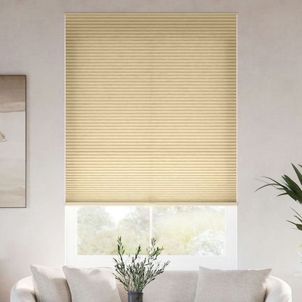 1/2" Double Cell Value Light Filter Honeycomb Shades 1126