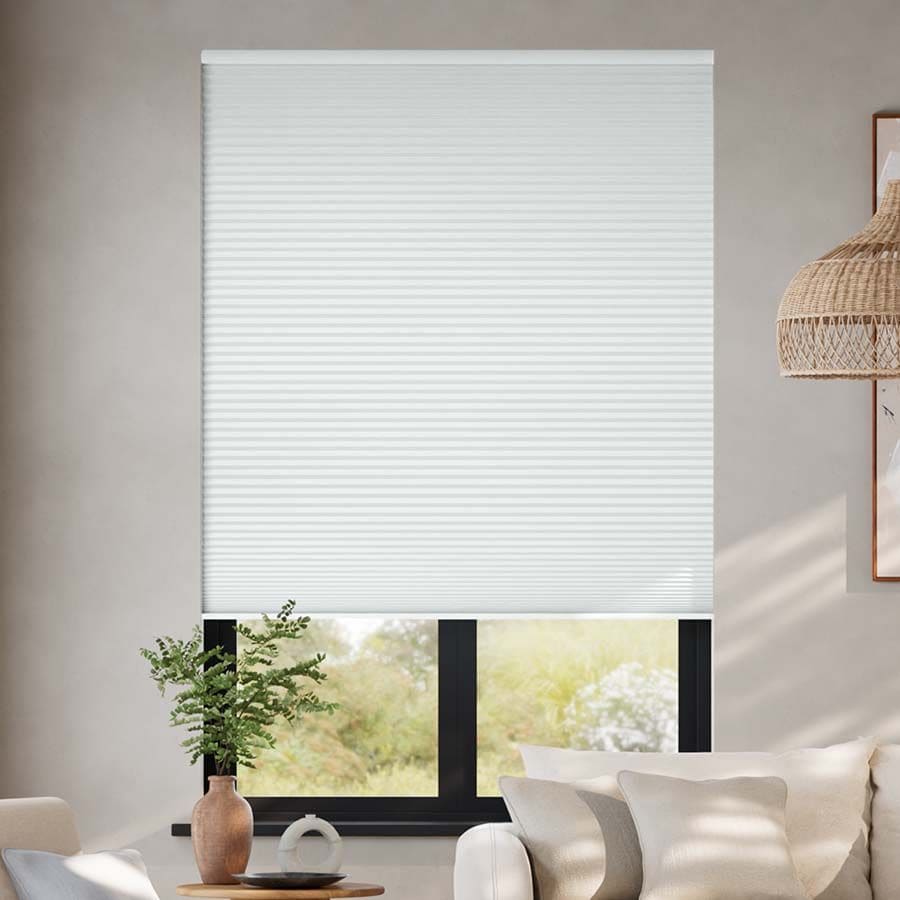 1/2" Double Cell Value Plus Blackout Honeycomb Shades 1114