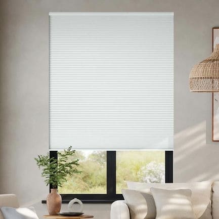 1/2" Double Cell Value Plus Blackout Honeycomb Shades 1114