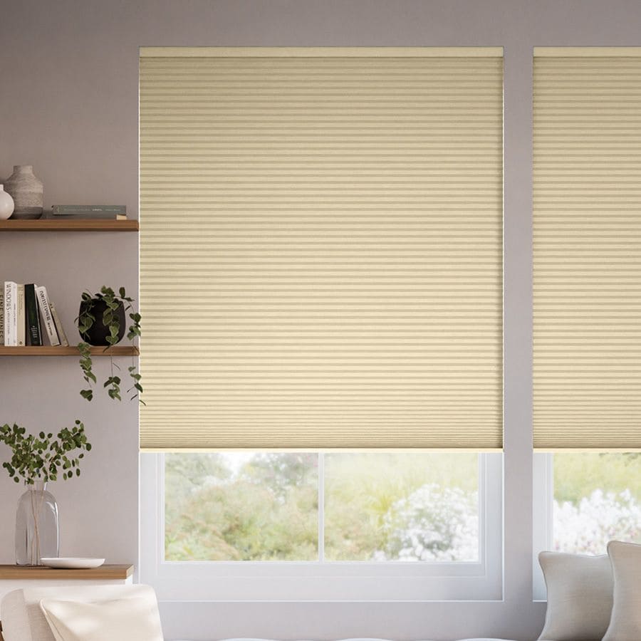 1/2" Double Cell Value Plus Blackout Honeycomb Shades 1114