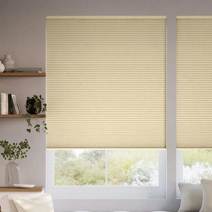 1/2" Double Cell Value Plus Blackout Honeycomb Shades 1114